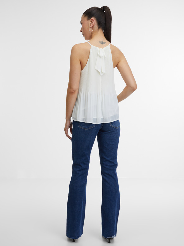 Orsay Бял дамски топ ORSAY