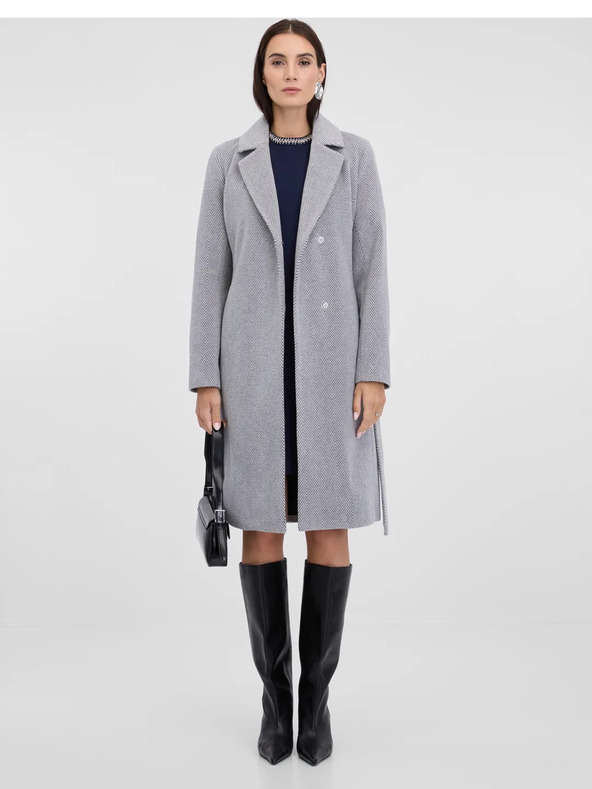 Orsay Сиво дамско зимно палто ORSAY