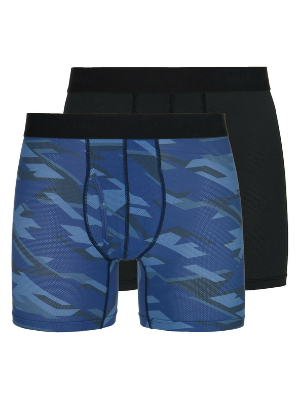 Kilpi Комплект от два мъжки функционални боксерки в синьо и черно Kilpi Nett