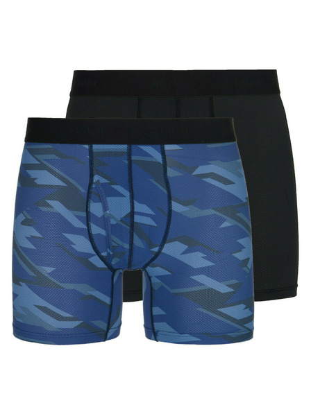 Kilpi Комплект от два мъжки функционални боксерки в синьо и черно Kilpi Nett