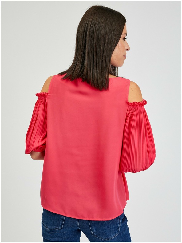 Orsay Тъмнорозова дамска блуза ORSAY