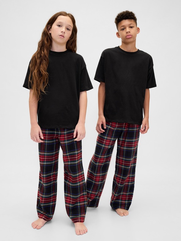 GAP Детски пижамен фланелен комплект Unisex GAP
