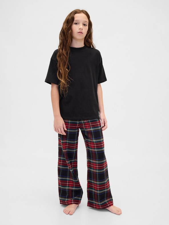 GAP Детски пижамен фланелен комплект Unisex GAP