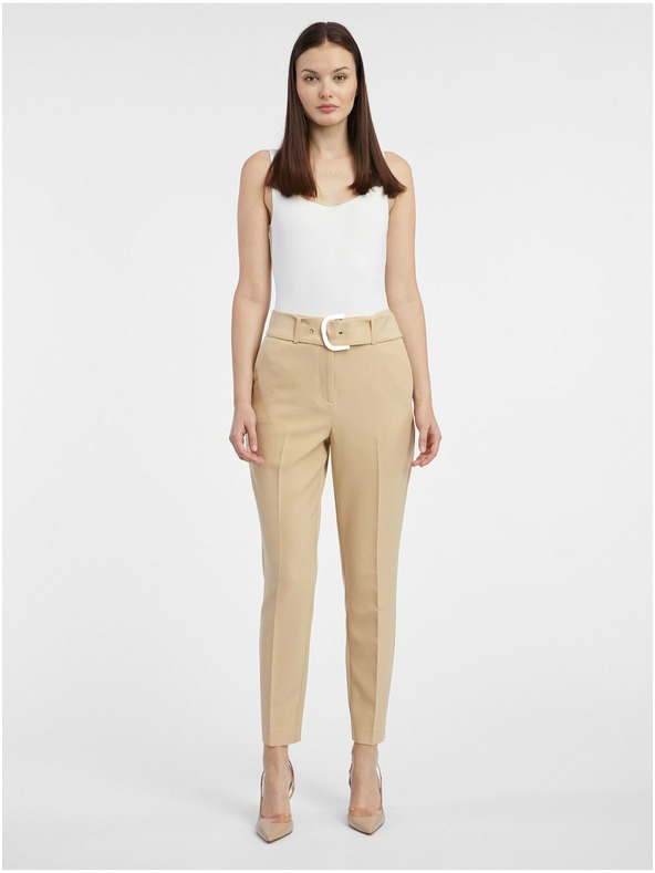 Orsay Бежов дамски панталон ORSAY