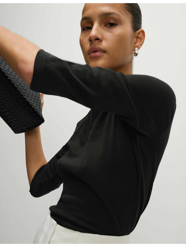 Marks & Spencer Черна дамска тениска Marks & Spencer