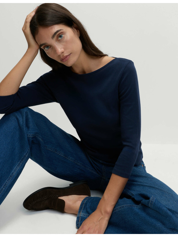 Marks & Spencer Marks & Spencer Тъмно синя дамска тениска