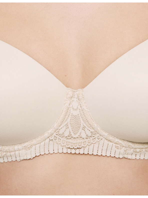 Marks & Spencer Сутиен Body Soft™ с гладка подплънка и пълни чашки, размер 4,5 унж. A-E Marks & Spencer бежов