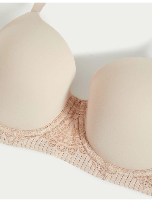 Marks & Spencer Сутиен Body Soft™ с гладка подплънка и пълни чашки, размер 4,5 унж. A-E Marks & Spencer бежов