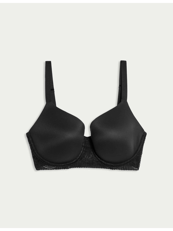 Marks & Spencer Черен дамски гладък сутиен Body Soft™ Marks & Spencer