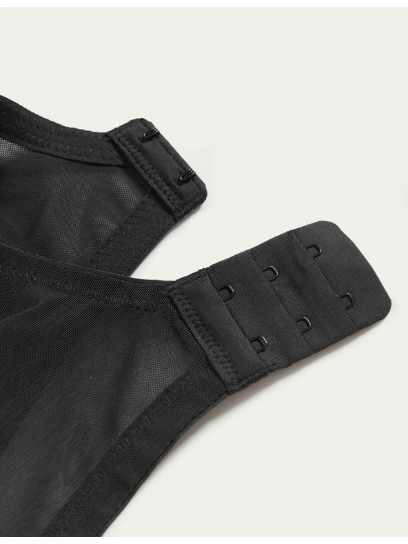 Marks & Spencer Черен дамски сутиен с дантела Marks & Spencer Flexifit™