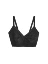 Marks & Spencer Черен дамски сутиен с дантела Marks & Spencer Flexifit™