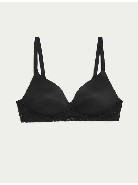 Marks & Spencer Черен дамски сутиен с подплънки Marks & Spencer
