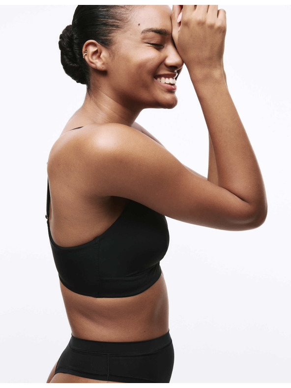 Marks & Spencer Черен дамски сутиен с подплънки Marks & Spencer Flexifit™