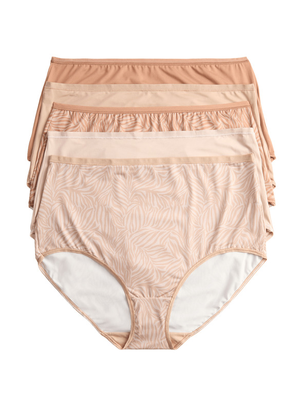 Marks & Spencer Бикини с талия от микрофибър, без видим подгъв, 5 броя в опаковка Marks & Spencer