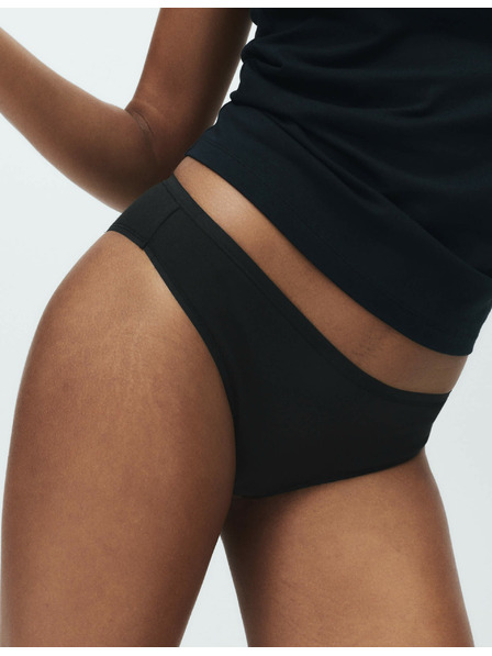 Marks & Spencer Бикини от бразилски модал, без видим подгъв, 5 бр. в опаковка Marks & Spencer черни