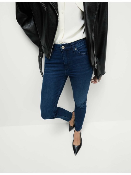 Marks & Spencer Сини дамски дънки с прилепнала кройка Marks & Spencer