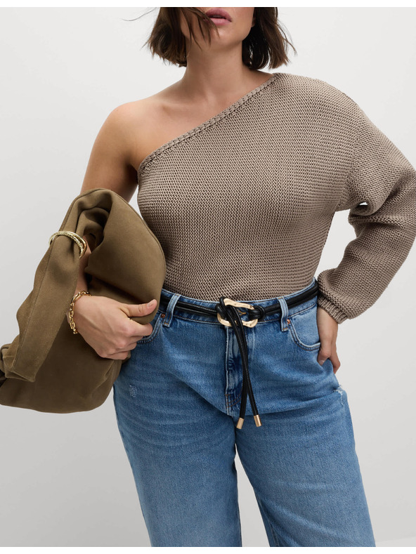 Marks & Spencer Сини дамски джинси тип "boyfriend" Marks & Spencer