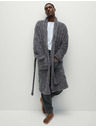 Marks & Spencer Мъжки халат Marks & Spencer Supersoft Grey