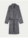 Marks & Spencer Мъжки халат Marks & Spencer Supersoft Grey