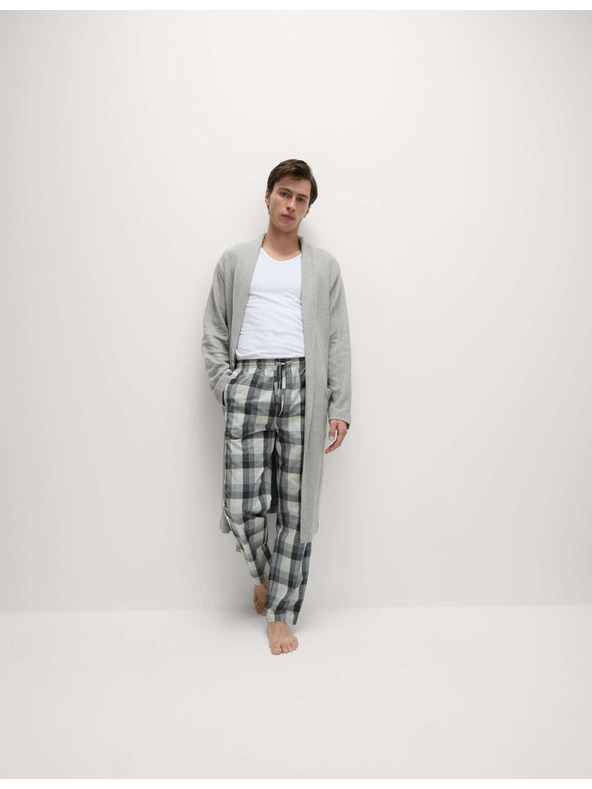 Marks & Spencer Мъжки лек халат в сиво Marks & Spencer