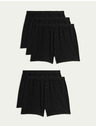 Marks & Spencer Памучни боксерки от трико с технология Cool & Fresh™, 5 броя Marks & Spencer черни