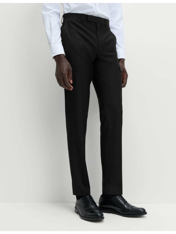 Marks & Spencer Черен мъжки официален панталон Marks & Spencer