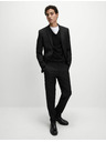 Marks & Spencer Черен мъжки блейзър с разтегателен ръкав Marks & Spencer