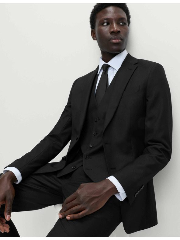 Marks & Spencer Мъжко черно сако за костюм Marks & Spencer
