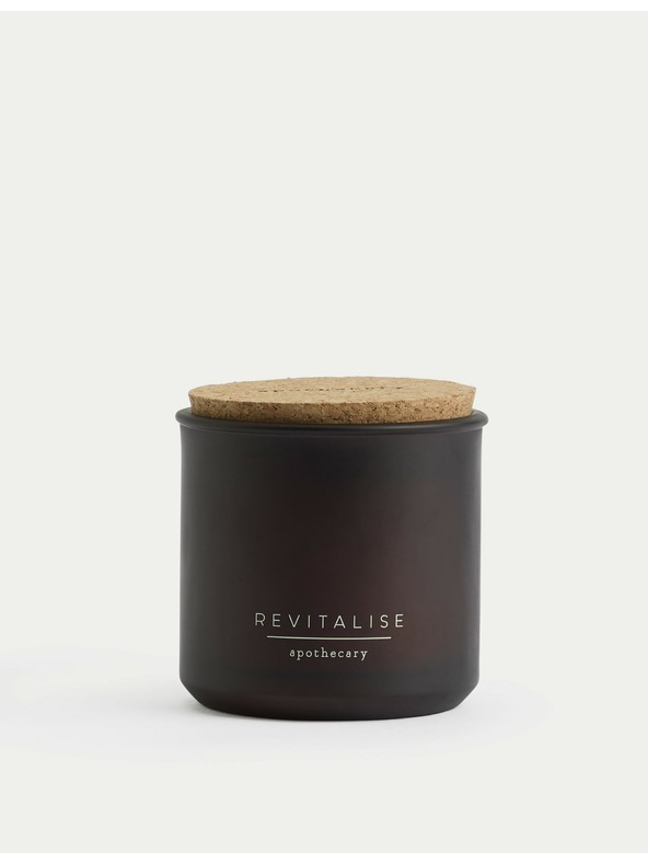 Marks & Spencer Ароматизирана свещ за многократно пълнене Revitalise Marks & Spencer жълта