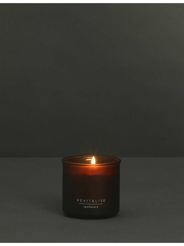 Marks & Spencer Ароматизирана свещ за многократно пълнене Revitalise Marks & Spencer жълта