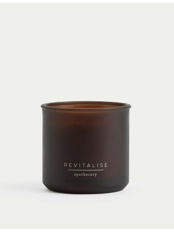 Marks & Spencer Ароматизирана свещ за многократно пълнене Revitalise Marks & Spencer жълта