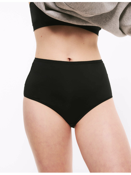 Marks & Spencer Къси панталонки с талия от микрофибър, без видими подгъви, опаковка от 5 броя Marks & Spencer черни