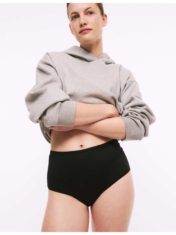 Marks & Spencer Къси панталонки с талия от микрофибър, без видими подгъви, опаковка от 5 броя Marks & Spencer черни