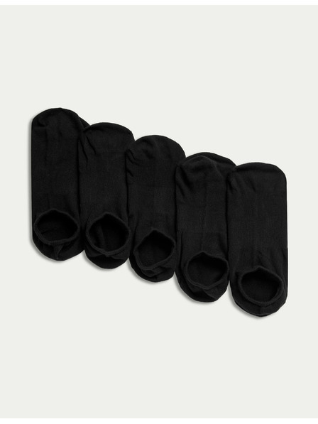 Marks & Spencer Комплект от пет чифта дамски чорапи в черно на Marks & Spencer