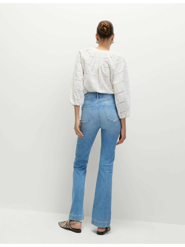 Marks & Spencer Сини дамски дънки с висока талия Marks & Spencer