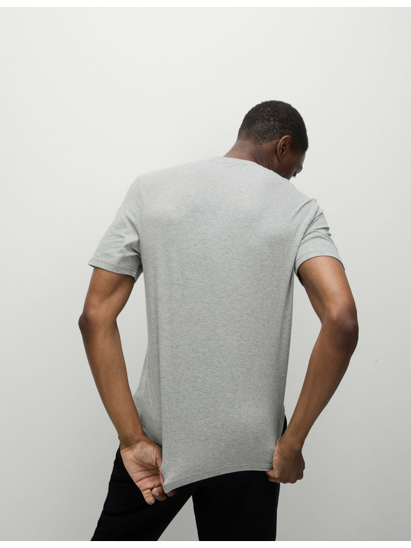 Marks & Spencer Мъжка пижама в черно и сиво Marks & Spencer