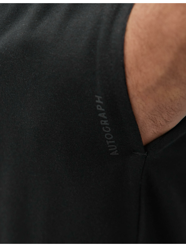 Marks & Spencer Черни мъжки панталони за пижама Supima® Marks & Spencer