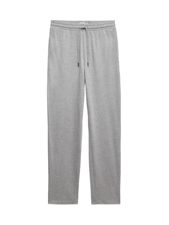 Marks & Spencer Памучни и модални пижамени панталони Supima® Marks & Spencer сиви