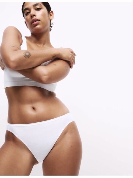 Marks & Spencer Комплект от пет бели дамски панталона Marks & Spencer