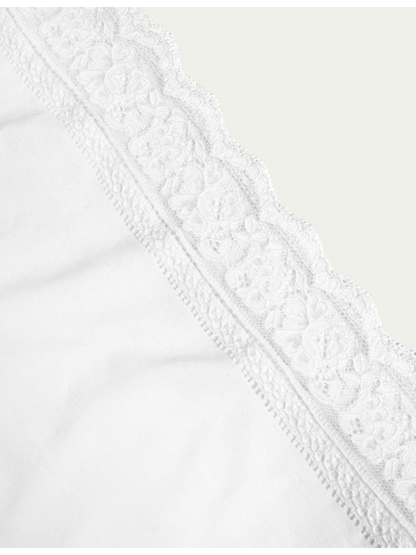 Marks & Spencer Комплект от пет дамски чинота с дантелени детайли в бяло Marks & Spencer
