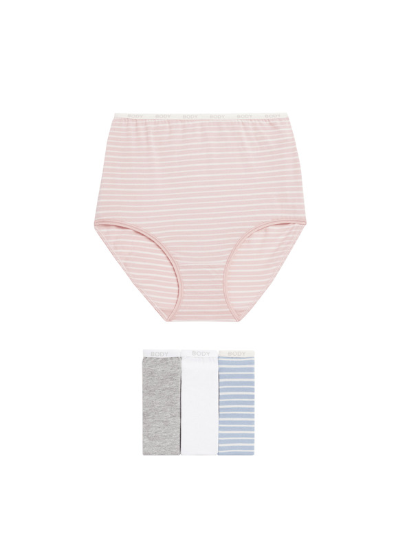 Marks & Spencer Комплект от четири дамски панталона в розово, сиво, бяло и светлосиньо Marks & Spencer