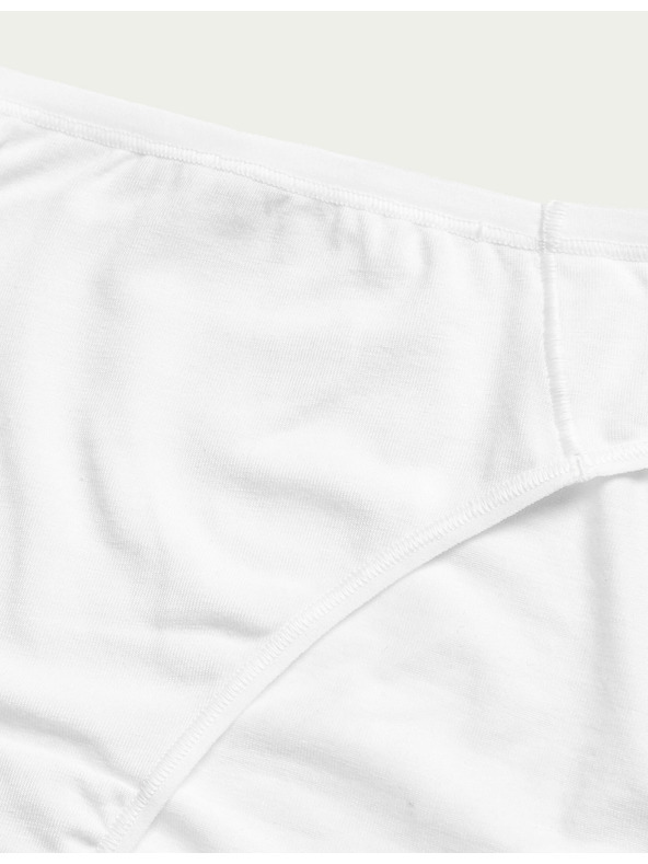 Marks & Spencer Комплект от пет бели дамски панталона Marks & Spencer