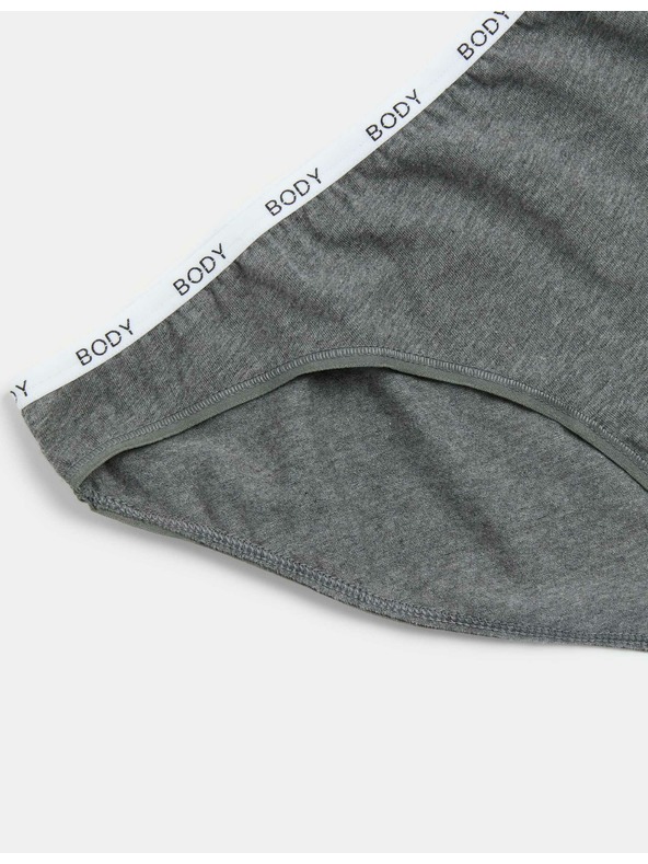 Marks & Spencer Комплект от четири дамски бикини в сиво, бяло и черно Marks & Spencer