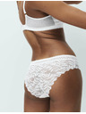 Marks & Spencer Комплект от три дамски бикини с бразилска дантела Marks & Spencer Flexifit™