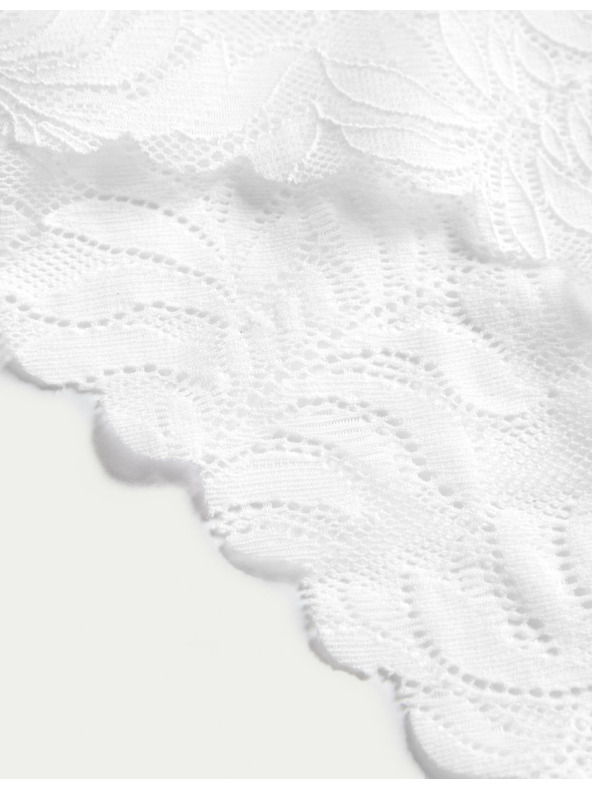 Marks & Spencer Комплект от три дамски бикини с бразилска дантела Marks & Spencer Flexifit™