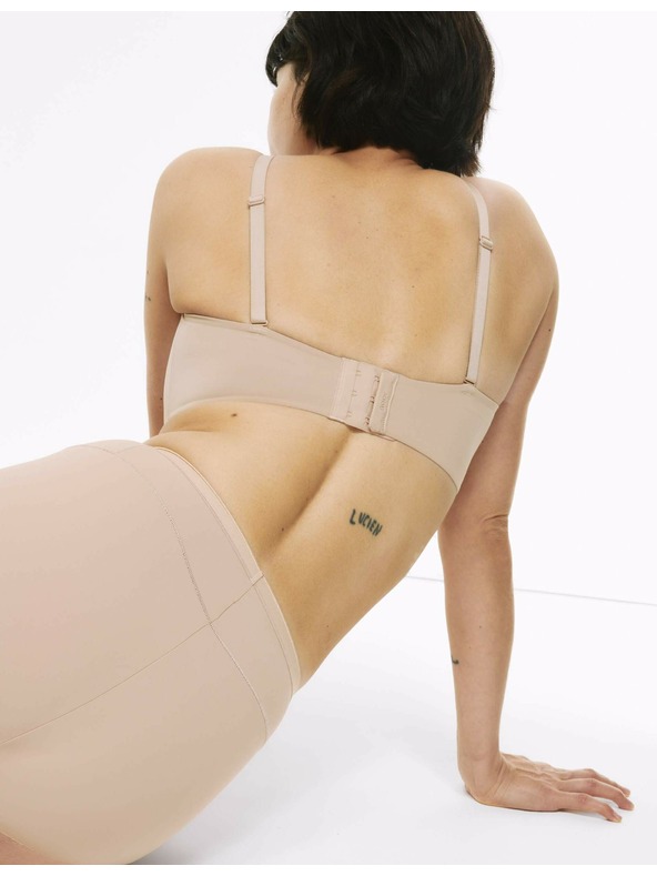 Marks & Spencer Бежов дамски комплект чорапогащи Marks & Spencer