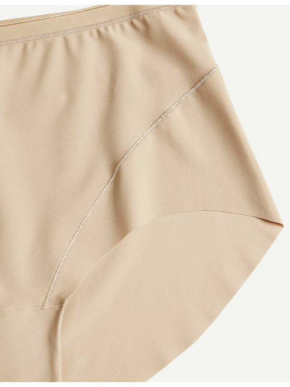 Marks & Spencer Бежов дамски комплект чорапогащи Marks & Spencer