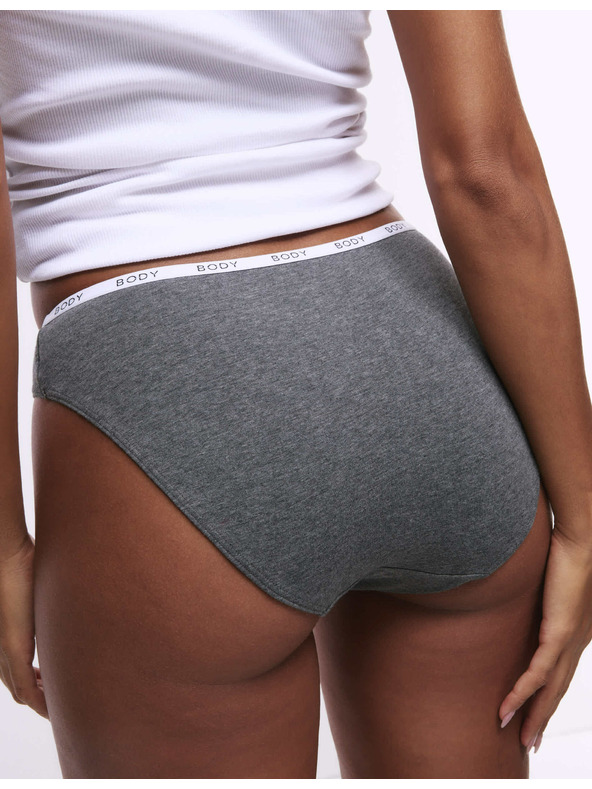 Marks & Spencer Комплект от четири дамски бикини в сиво, бяло и черно Marks & Spencer