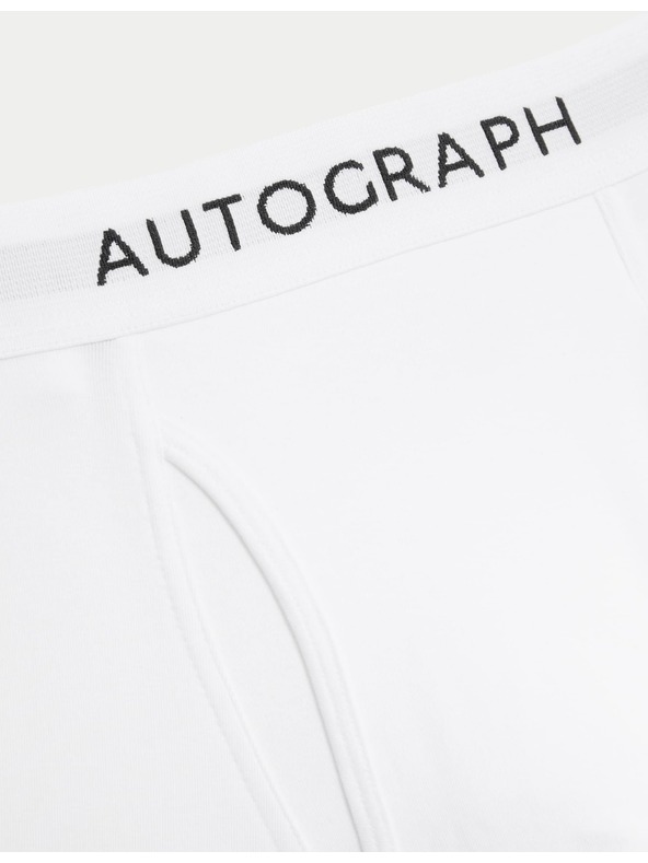 Marks & Spencer Къси панталони от памук и модал Supima®, 5 броя Marks & Spencer бели