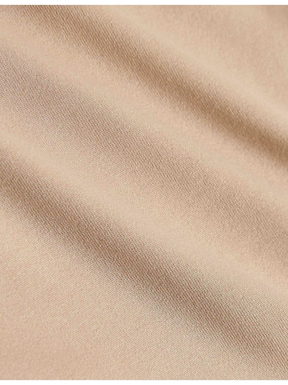 Marks & Spencer Бикини от микрофибър с дълбоко изрязване, без видим подгъв, 5 броя в опаковка Marks & Spencer бежово